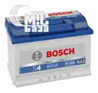 Аккумуляторы Аккумулятор Bosch S4 Silver [0092S40080] 6СТ-74 Ач R EN680 А 278x175x190mm