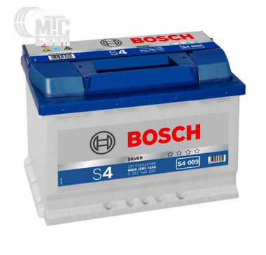 Аккумулятор Bosch S4 Silver [0092S40090] 6СТ-74 Ач L EN680 А 278x175x190mm