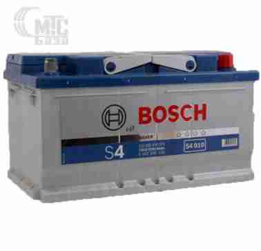 Аккумуляторы Аккумулятор Bosch S4 Silver [0092S40100] 6СТ-80 Ач R EN740 А 315x175x175mm