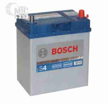 Аккумуляторы Аккумулятор Bosch S4 Silver Asia [0092S40180] 6СТ-40 Ач R EN330 А 187x127x227mm