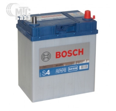 Аккумулятор Bosch S4 Silver Asia [0092S40180] 6СТ-40 Ач R EN330 А 187x127x227mm