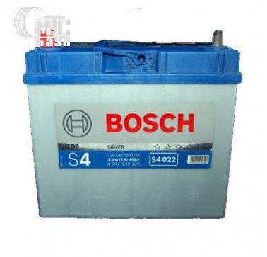 Аккумулятор Bosch S4 Silver Asia [0092S40220] 6СТ-45 Ач L EN330 А 238x129x227mm