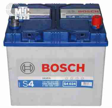 Аккумуляторы Аккумулятор Bosch S4 Silver Asia [0092S40240] 6СТ-60 Ач R EN540 А 232x173x225mm