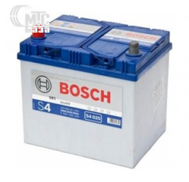 Аккумулятор Bosch S4 Silver Asia [0092S40250] 6СТ-60 Ач L EN540 А 232x173x225mm