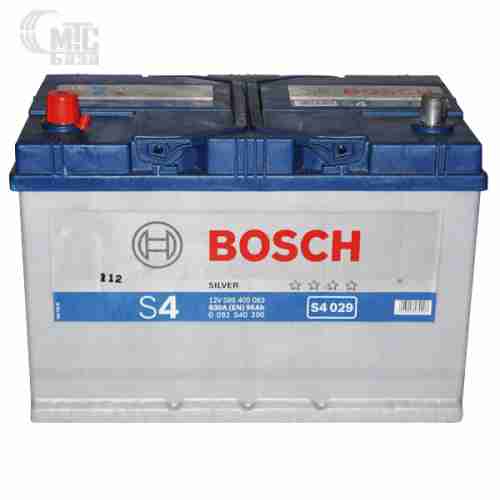 Аккумулятор Bosch S4 Silver Asia [0092S40290] 6СТ-95 Ач L EN830 А 306x173x225mm