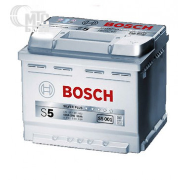 Аккумулятор Bosch S5 Silver Plus [0092S50010] 6СТ-52 Ач R EN520 А 207x175x175mm