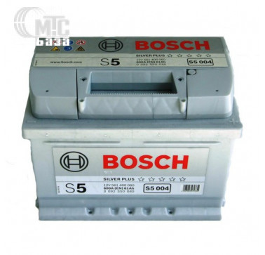 Аккумулятор Bosch S5 Silver Plus [0092S50040] 6СТ-61 Ач R EN600 А 242x175x175mm