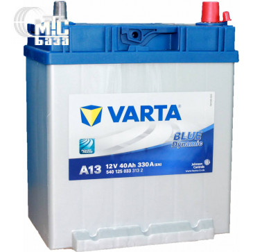 Аккумулятор Varta Blue Dynamic [540125033] 6СТ-40 Ач R EN330 А 187x140x227мм