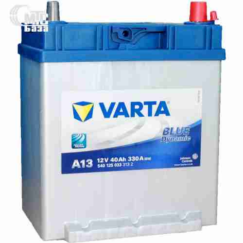 Аккумулятор Varta Blue Dynamic [540125033] 6СТ-40 Ач R EN330 А 187x140x227мм
