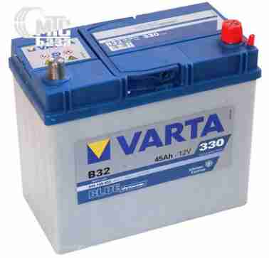 Аккумуляторы Аккумулятор Varta Blue Dynamic [545156033] 6СТ-45 Ач R EN330 А 238x129x227мм