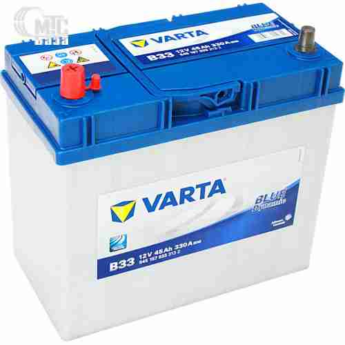 Аккумулятор Varta Blue Dynamic [545157033] 6СТ-45 Ач L EN330 А 238x129x227мм