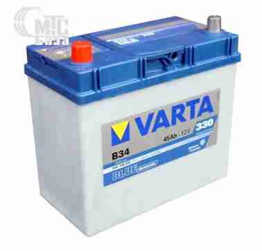 Аккумуляторы Аккумулятор Varta Blue Dynamic [545158033] 6СТ-45 Ач L EN330 А 238x129x227мм