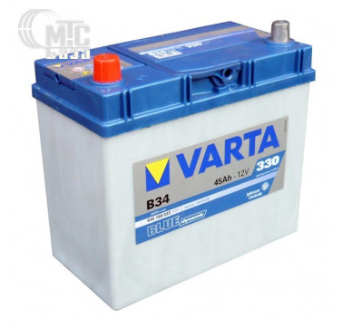 Аккумулятор Varta Blue Dynamic [545158033] 6СТ-45 Ач L EN330 А 238x129x227мм