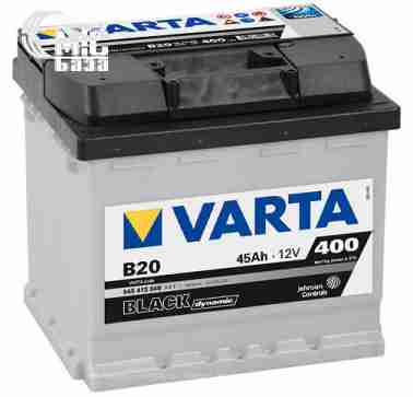 Аккумуляторы Аккумулятор Varta Black Dynamic [545413040] 6СТ-45 Ач L EN400 А 207x175x190мм