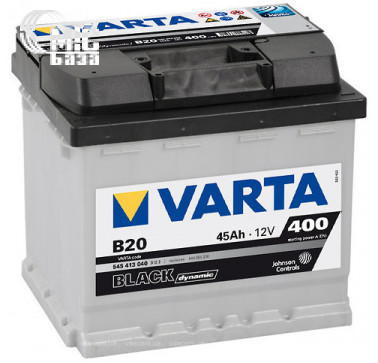 Аккумулятор Varta Black Dynamic [545413040] 6СТ-45 Ач L EN400 А 207x175x190мм