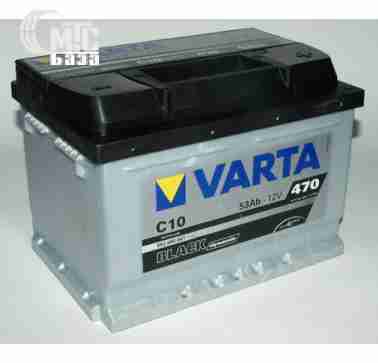 Аккумуляторы Аккумулятор Varta Black Dynamic [553400047] 6СТ-53 Ач R EN470 А 242x175x175мм