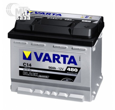 Аккумулятор Varta Black Dynamic [556400048] 6СТ-56 Ач R EN480 А 242x175x190мм