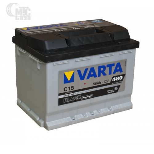 Аккумулятор Varta Black Dynamic [556401048] 6СТ-56 Ач L EN480 А 242x175x190мм
