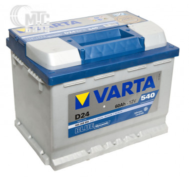 Аккумулятор Varta Blue Dynamic [560408054] 6СТ-60 Ач R EN540 А 242x175x190мм