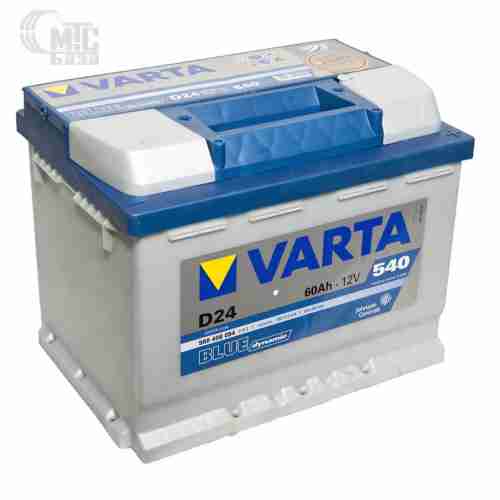 Аккумулятор Varta Blue Dynamic [560408054] 6СТ-60 Ач R EN540 А 242x175x190мм