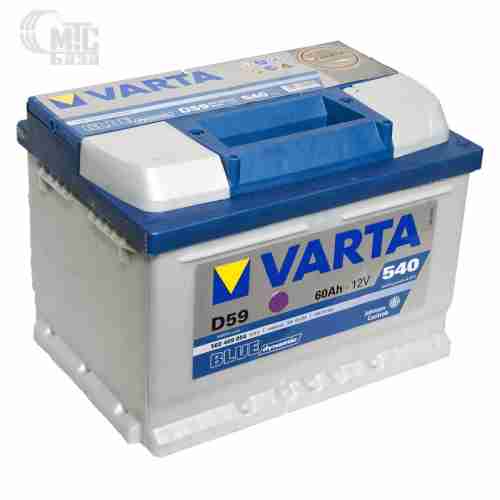 Аккумулятор Varta Blue Dynamic [560409054] 6СТ-60 Ач R EN540 А 242x175x175мм