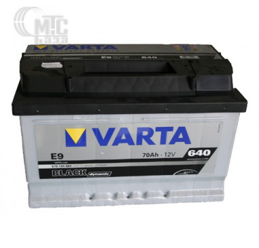 Аккумулятор Varta Black Dynamic [570144064] 6СТ-70 Ач R EN640 А 278x175x175мм