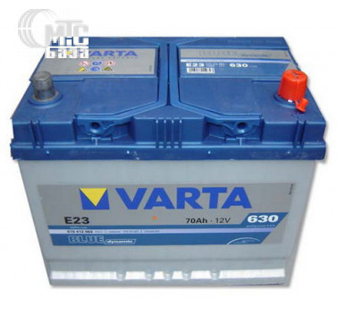 Аккумулятор Varta Blue Dynamic [570412063] 6СТ-70 Ач R EN630 А 261x175x220мм