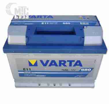 Аккумуляторы Аккумулятор Varta Blue Dynamic [574012068] 6СТ-74 Ач R EN680 А 278x175x190мм