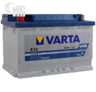 Аккумулятор Varta Blue Dynamic [574013068] 6СТ-74 Ач L EN680 А 278x175x190мм