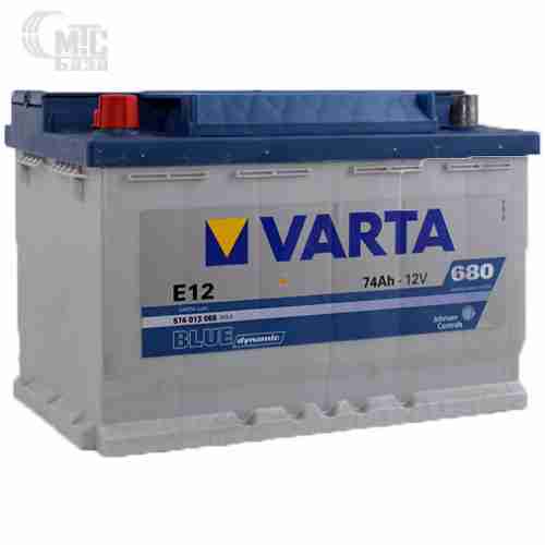 Аккумулятор Varta Blue Dynamic [574013068] 6СТ-74 Ач L EN680 А 278x175x190мм