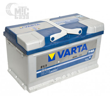 Аккумулятор Varta Blue Dynamic [580406074] 6СТ-80 Ач R EN740 А 315x175x175мм
