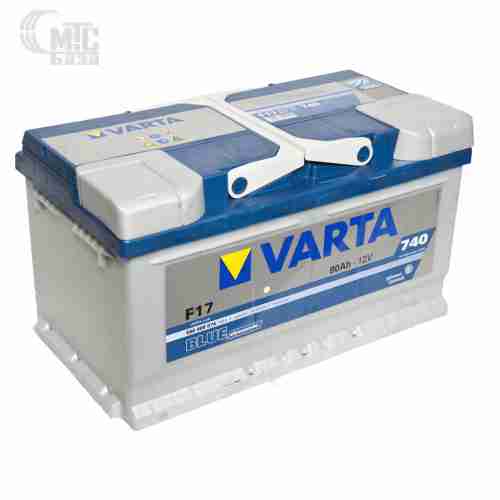 Аккумулятор Varta Blue Dynamic [580406074] 6СТ-80 Ач R EN740 А 315x175x175мм