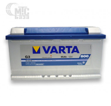 Аккумулятор Varta Blue Dynamic [595402080] 6СТ-95 Ач R EN800 А 353x175x190мм