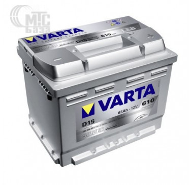 Аккумулятор Varta Silver Dynamic [563400061] 6СТ-63 Ач R EN610 А 242x175x190мм