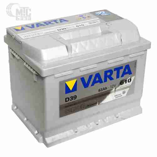 Аккумулятор Varta Silver Dynamic [563401061] 6СТ-63 Ач L EN610 А 242x175x190мм