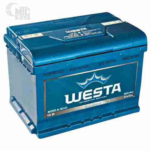 Акумулятор Westa 6СТ-50Ah Аз 480A Premium (1) 207x175x175