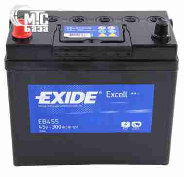 Аккумуляторы Аккумулятор Exide Excell 6CT-45 [EB455] EN330 А 237x127x220mm