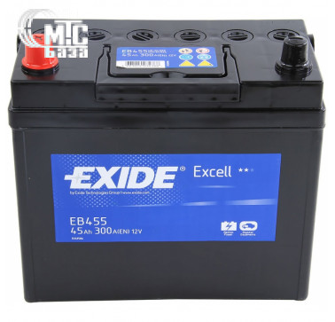 Аккумулятор Exide Excell 6CT-45 [EB455] EN330 А 237x127x220mm