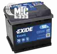 Аккумуляторы Аккумулятор Exide Excell 6CT-50 [EB500] EN450 А 207x175x190мм
