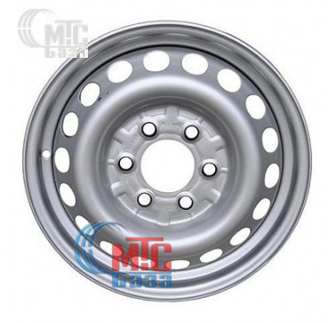 ALST (KFZ) 9488 Mercedes Benz silver R16 W6.5 PCD6x130 ET62 DIA84.1