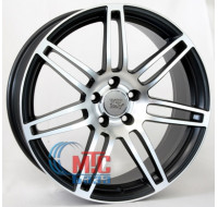 WSP Italy Audi (W557) S8 Cosma Two black polished R18 W8 PCD5x112 ET45 DIA57.1
