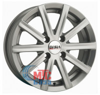 Disla Baretta silver R14 W6 PCD4x98 ET37 DIA72.6