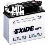 Аккумуляторы Аккумулятор на мотоцикл Exide Conventional [12N9-3B] 6CT-9 Ач, пуск ток EN85 А 135x75x140мм