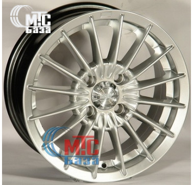 PDW DW-869 silver R14 W6 PCD4x108 ET32 DIA65.1