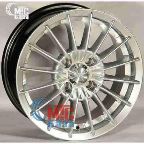 PDW DW-869 silver R14 W6 PCD4x108 ET32 DIA65.1