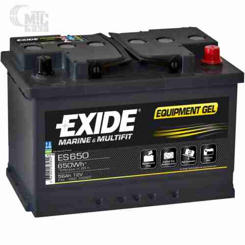 Аккумулятор на водный транспорт 6CT-110 Exide Equipment Gel [ES1200] EN560 А 286x270x230мм