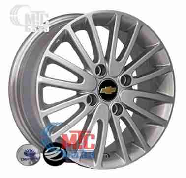 Диски ZF M761 silver R15 W6 PCD4x114.3 ET44 DIA56.6