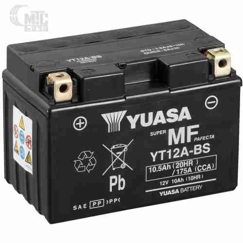 Аккумулятор на мотоцикл GS Yuasa Maintenance Free [YTX16-BS] 6СТ-14 Ач L EN230 А 150x87x161мм