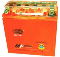 Аккумулятор на мотоцикл Outdo MF Surerior GEL [YTX4L-BS()] EN50 А 113x70x85мм