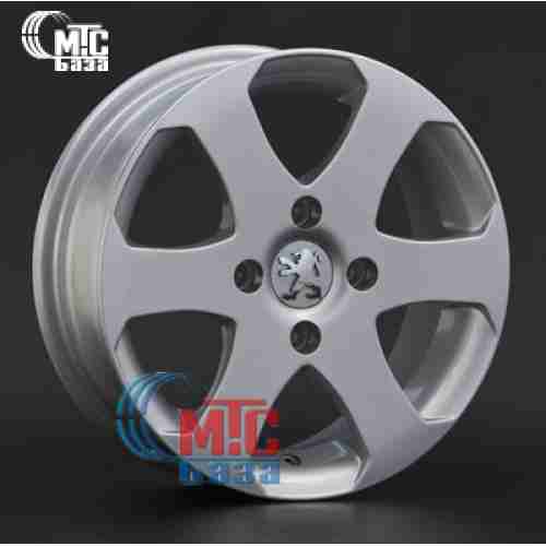 Replay Peugeot (PG8) silver R14 W5.5 PCD4x108 ET24 DIA65.1